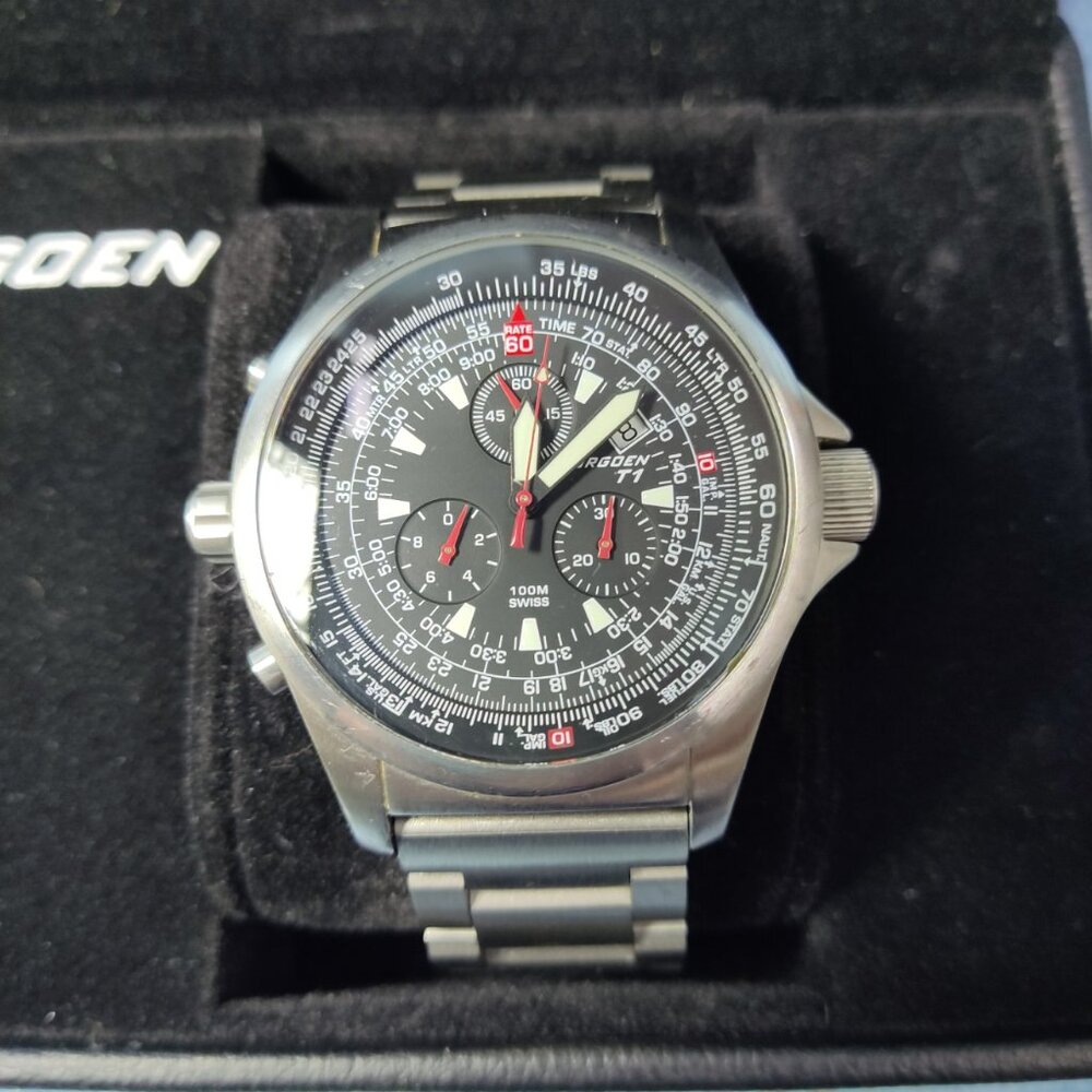 Torgoen T1 Pilots watch